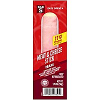 Bar-s Mozzarella Stick Wrapped W/smoked Ham Lunchmeat - 1.75 OZ - Image 1