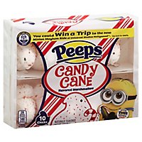 Peeps 10ct Candy Cane Flvrd Marshmallow - 3 OZ - Image 1