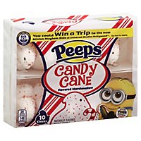 Peeps 10ct Candy Cane Flvrd Marshmallow - 3 OZ - haggen Peeps 10ct Candy Cane Flvrd Marshmallow - 3 OZ - haggen