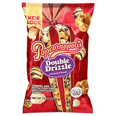 Popcornopolis Popcorn Double Drizzle - 7.5 OZ