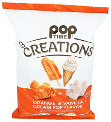 Poptime Creations Popcorn Orange Van Crm - 5 OZ - Image 1