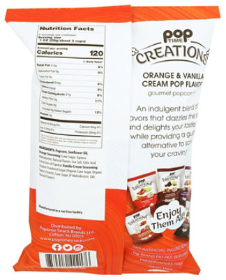 Poptime Creations Popcorn Orange Van Crm - 5 OZ - Image 2