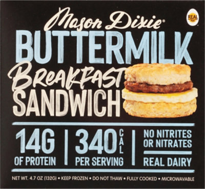 Mason Dixie Biscuit Buttermilk Breakfast Sandwich - 4.7 OZ - Image 2