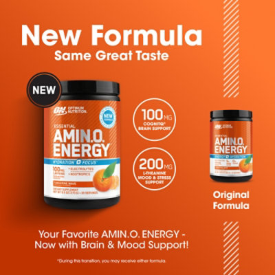On Amin O Energy Electro Tangerine - 10.05 OZ - Image 4
