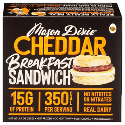 Mason Dixie Biscuit Cheddar Breakfast Sandwich - 4.7 OZ - Image 3