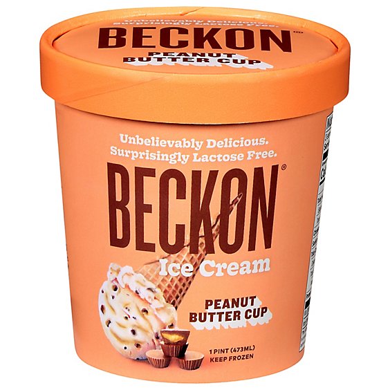 Beckon Ice Cream Peanut Butter Cup - 1 PT