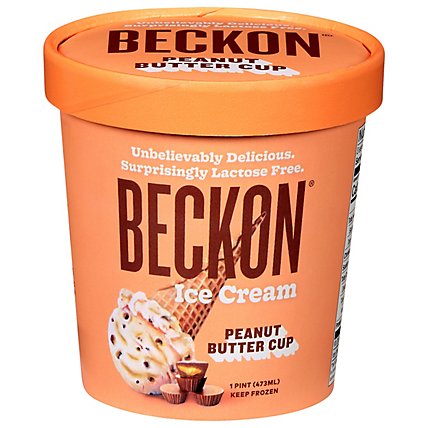 Beckon Ice Cream Peanut Butter Cup - 1 PT - Image 1