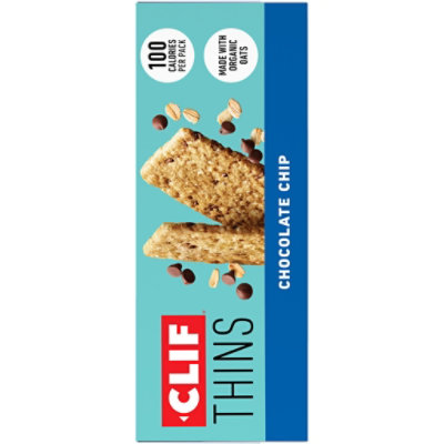 CLIF THINS Chocolate Chip Bars - 7-.78 Oz - Image 2