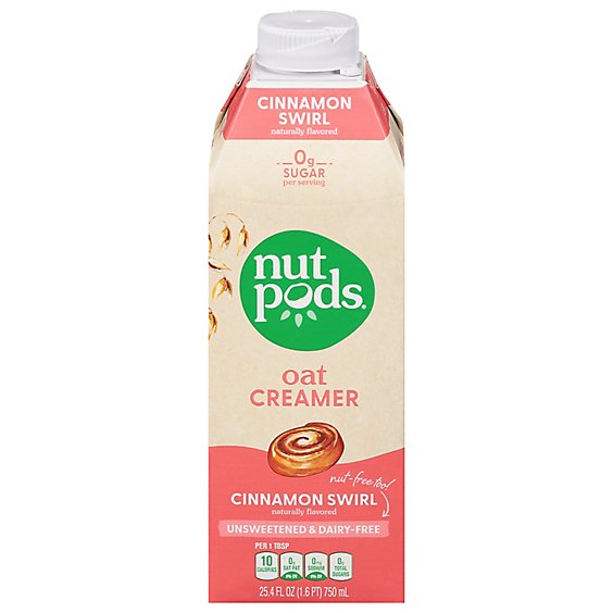 Nutpods Cinnamon Swirl Oat Milk - 25.4 Fl. Oz.