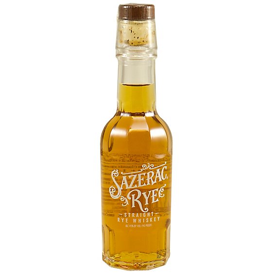 Sazerac Rye Straight Rye Whiskey 6 Year 90 Proof - 200 Ml