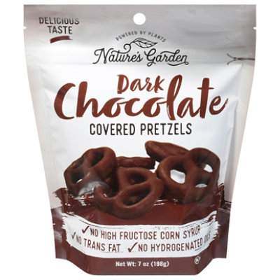 Nature's Garden Dark Chocolate Pretzels - Each - Image 3