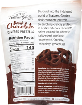 Nature's Garden Dark Chocolate Pretzels - Each - Image 6