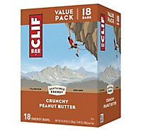 Clif Bar Crunchy Peanut Butter - 18-2.4 OZ