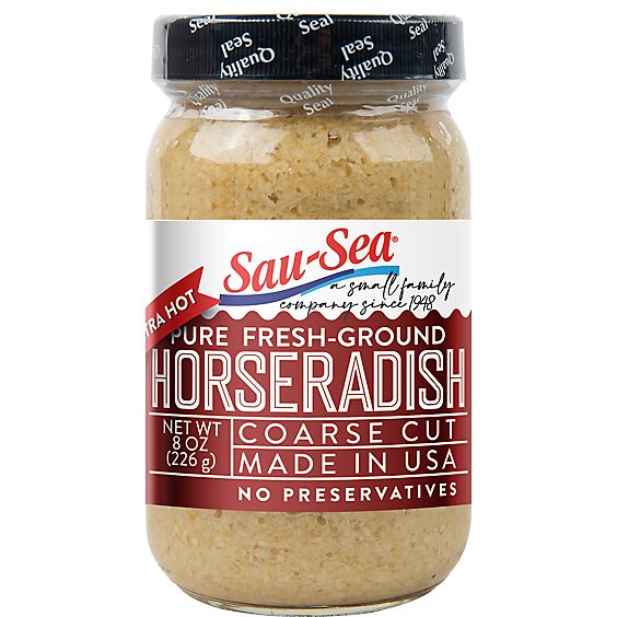 Sau Sea Fresh Ground Horseradish Extra Hot - 8 OZ