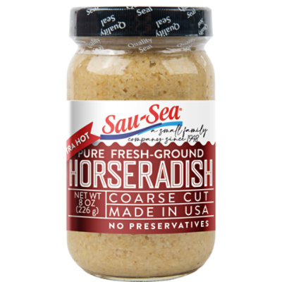 Sau Sea Fresh Ground Horseradish Extra Hot - 8 OZ - Image 1