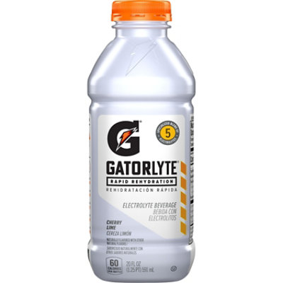 Gatorade Gatorlyte Electrolyte Cherry Lime Sports Drink - 20 Oz