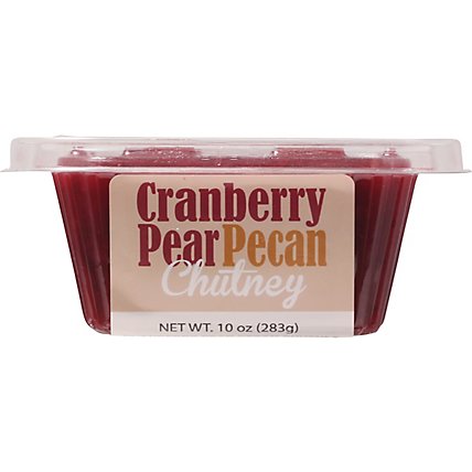 Cranberry Pear Pecan Chutney - 10 OZ - Image 2