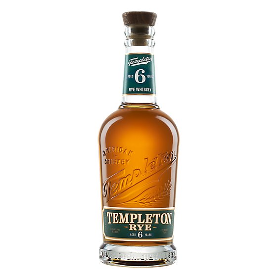Templeton 6 Year Rye Whiskey - 750 Ml