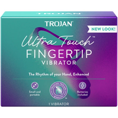 Trojan Vibrations Vibrating Fingertip Personal Massager - Each - safeway