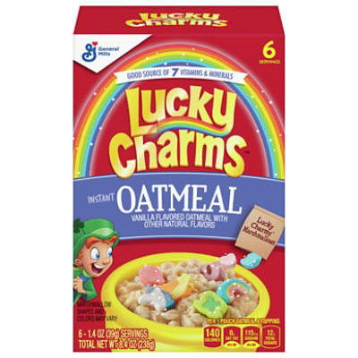 Lucky Charms Oatmeal 8.4 OZ - Jewel-Osco