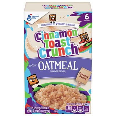 Cinnamon Toast Crunch Oatmeal - 8.1 OZ
