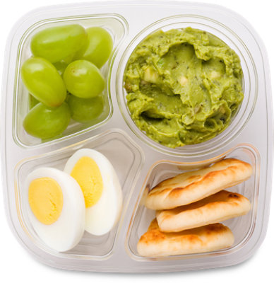 Ready Meals Breakfast Quad With Guacamole Hard Boiled Egg - EA - Image 1