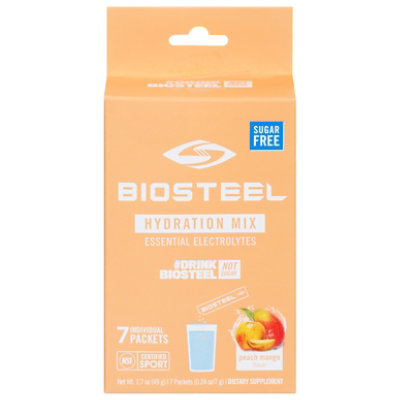 Biosteel Hydration Mix Peach Mango - 7-.24 OZ