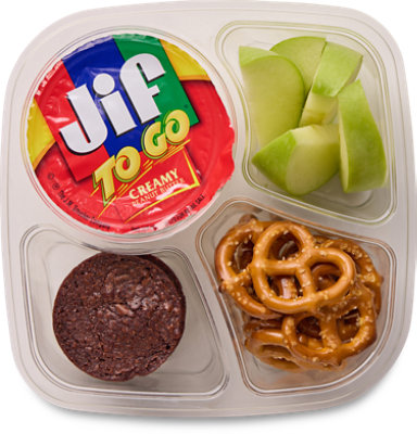 Ready Meals Quad Peanut Butter Apple Pretzel Brownie - EA