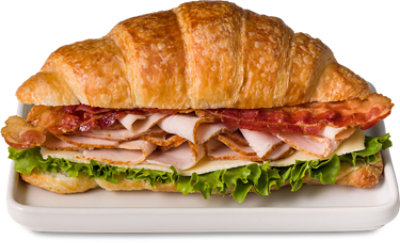 ReadyMeals Turkey Bacon Croissant Sandwich - EA