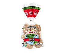 Oroweat Organic Plain Mini Bagels - 13 Oz