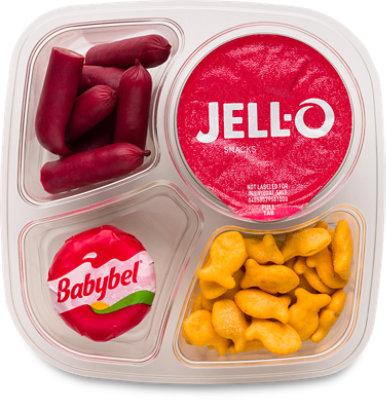 Ready Meals Quad Pudding Babybel Goldfish Meat Sticks - EA - Image 1