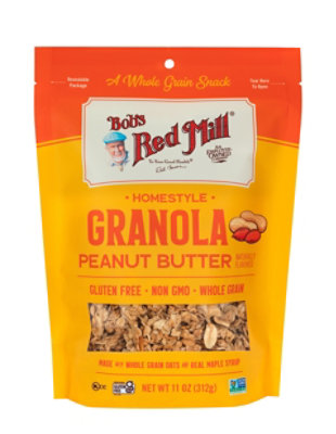 Bobs Red Mill Granola Homestyle Pnt Btr - 11 OZ - Image 1