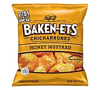 Baken-ets Chicharrones Fried Pork Skins Honey Mustard - .625 OZ