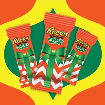 Reeses Milk Chocolate Peanut Butter Assorted Shapes Christmas Candy Bag - 9.6 Oz - Image 3