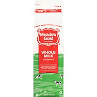 Meadow Gold Whole Milk Paper Carton - 1 Quart - Image 1