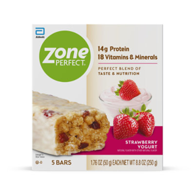 Zone Perfect Bar Strawbry Yogurt Mp - 5-1.58 OZ