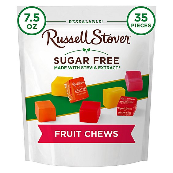 Russell Stover Sugar Free Fruit Chews - 7.5 Oz