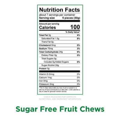 Russell Stover Sugar Free Fruit Chews - 7.5 Oz - Image 3