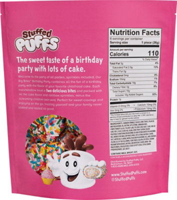 Stuffed Puffs Btes Birthday Cake - 7.3 OZ - Image 6