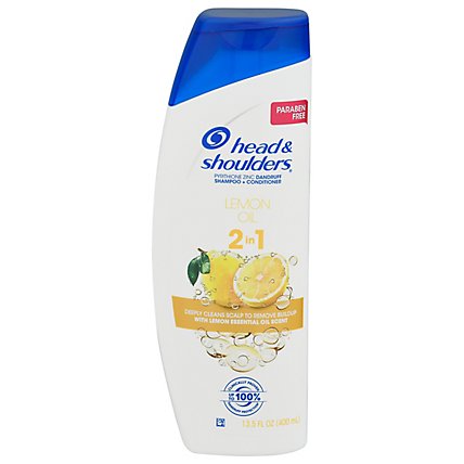 H&s 2n1 Lemon Oil - 13.5OZ - Image 1
