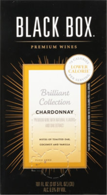 Black Box Low Calorie Brilliant Chardonnay Wine - 3 LT - Image 8