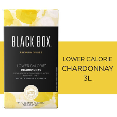 Black Box Low Calorie Brilliant Chardonnay Wine - 3 LT - Image 2