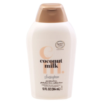 Signature Select/Care Shampoo Coconut Milk - 13 Fl. Oz. - Image 4