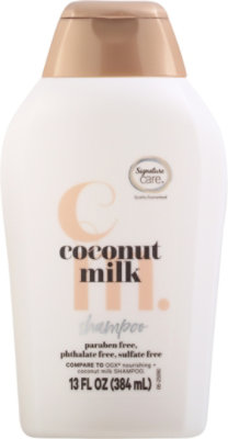 Signature Select/Care Shampoo Coconut Milk - 13 Fl. Oz. - Image 2