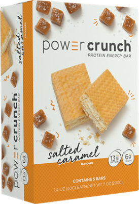 Power Crunch Bar Salted Carm - 5-1.4 OZ