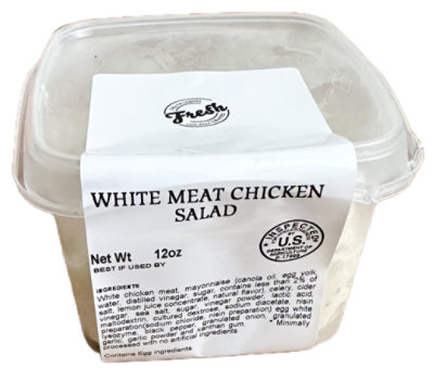 Shaws White Meat Chicken Salad - 12 OZ - Image 1