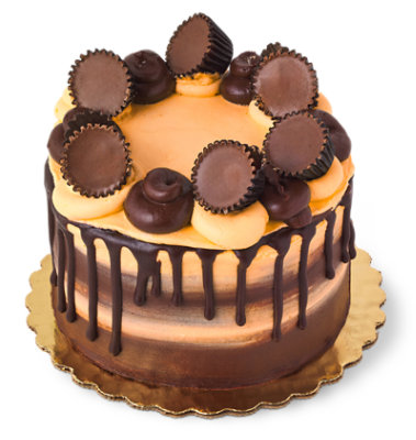 Reeses Peanut Butter Drip Cake 5 Inch - Each - Image 1