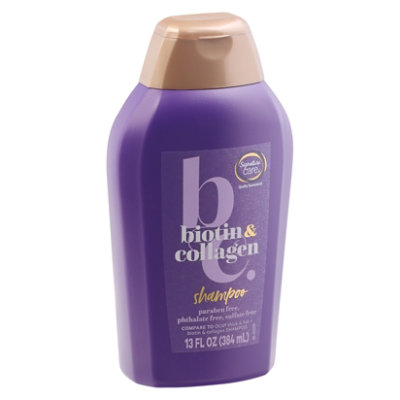 Signature Select/Care Shampoo Biotin & Collagen - 13 Fl. Oz. - Image 1