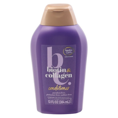 Signature Select/Care Conditioner Biotin & Collagen - 13 Fl. Oz. - Image 4