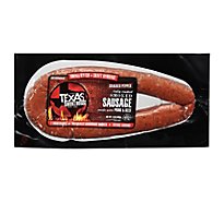 Texas Smokehouse Cracked Pepper Smoked Sausage Rope - 13 OZ